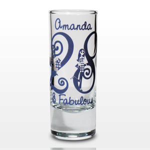 Fabulous Numbers Shot Glass