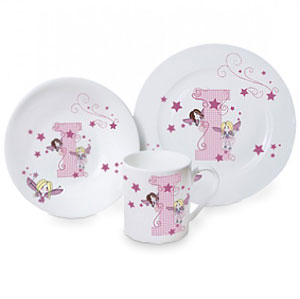 Personalised Fairy Letter Breakfast Set