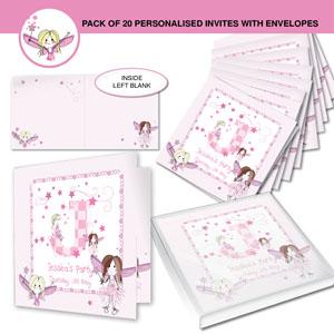 Fairy Letter Invitations