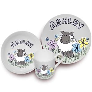 Farmyard Sheep Breakfast Set