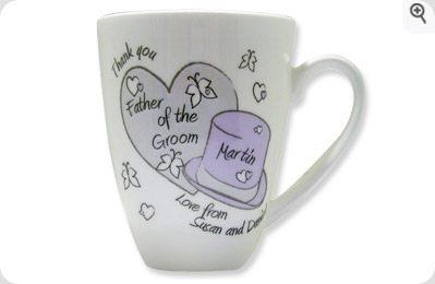 Personalised Father of the Groom Mug