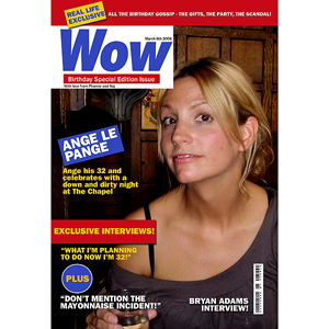 Female Birthday Magazine Covers Wow