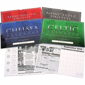 personalised Football Calendar Fulham