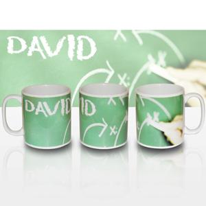 Personalised Football Tactics Board Mug