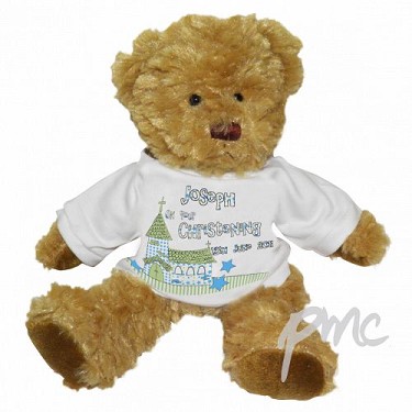 Blue Church Teddy with T-Shirt