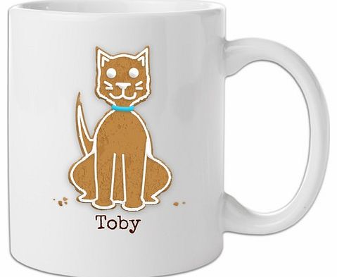 Gingerbread Cat Mug