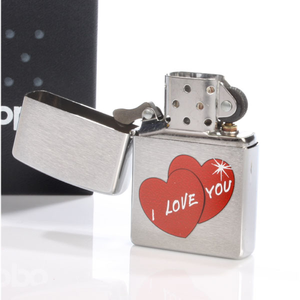 I Love You Zippo Lighter