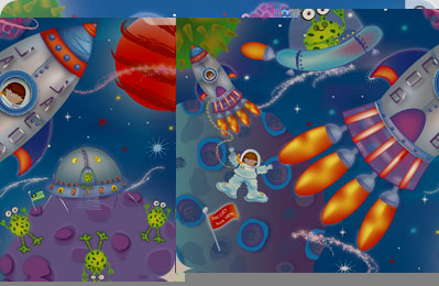 Kids Spaceman Placemat