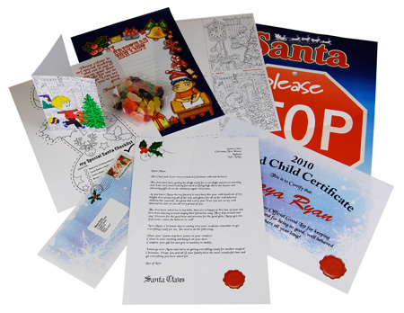 Letter from Santa Gift Set