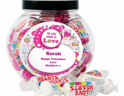 Love Heart Sweet Jar 3627