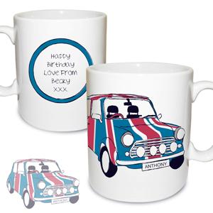 Personalised Mini Union Jack Mug