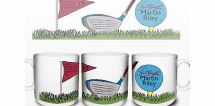 Personalised No1 Golfer Mug