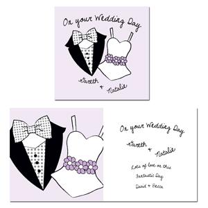 Personalised On Your Wedding Day Card