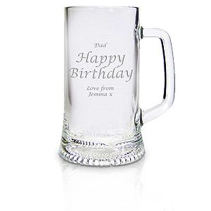 personalised Pint Stern Tankard