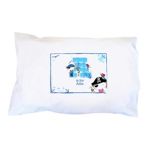 Pirate Letter Pillowcase