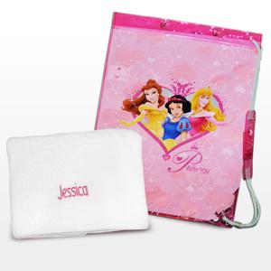 Princess Swim Bag and Personalised