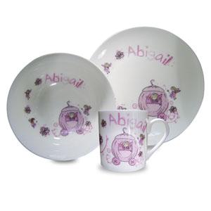 Pumpkin Carriage Breakfast Set