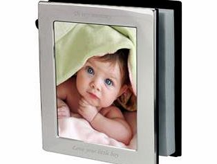 Personalised Silver 6x4 Photoframe Album