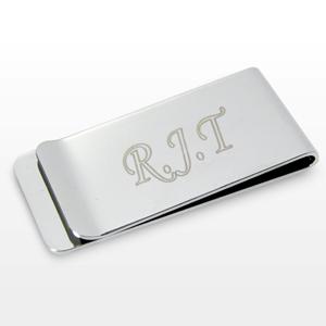 Silver Plated Money Clip