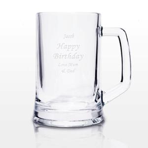 Personalised Stern Pint Tankard