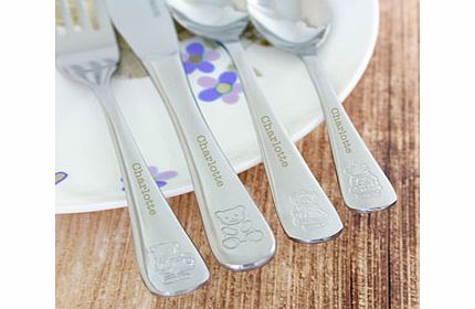 Teddy 4 Piece Cutlery Set