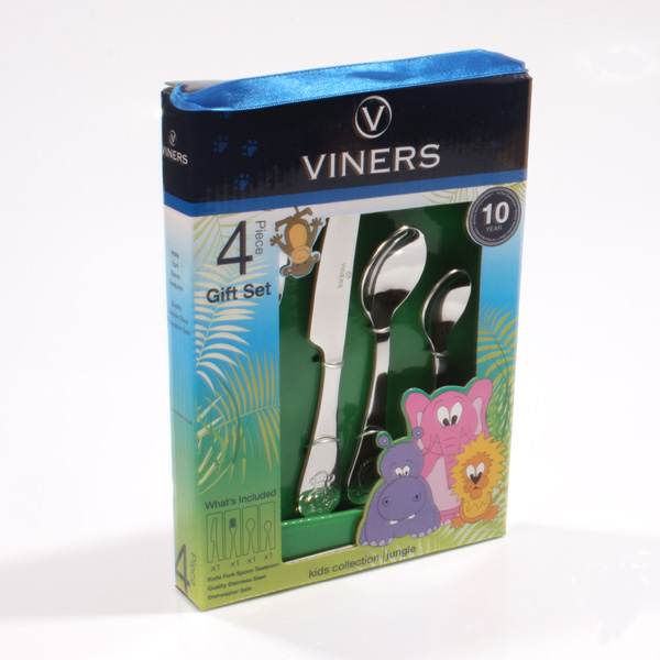 Viners 4 Piece Childrens Cutlery