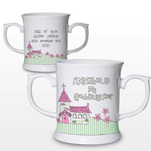 Personalised Whimsical Church Goddaughter Loving