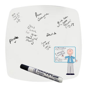 Whiteboard Teacher Message Plate