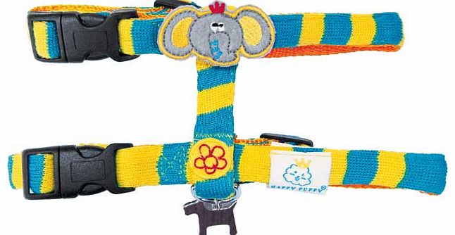 Jungle Elephant Dog Harness - Medium