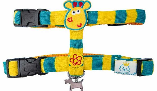 Pet Brands Jungle Giraffe Dog Harness - Medium