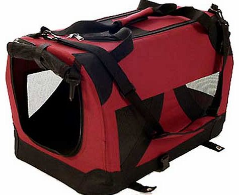 Pet Brands Petzden Canvas Fold Flat Pet Retreat - Small