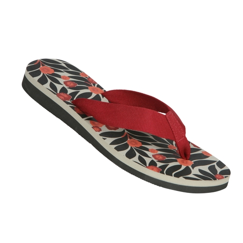 Women` Jungle Wedge Flip Flops