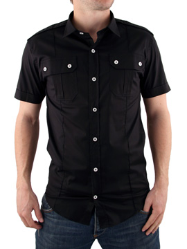 Black Short Sleeve Shirt