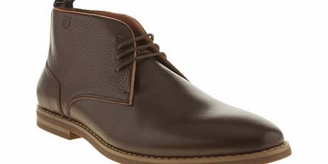 Peter Werth Dark Brown Nesbitt Chukka Boots