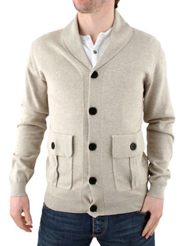 Stone Shawl Collar Cardigan