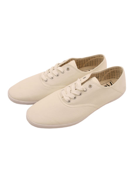 Peter Werth White 5 Eyelets Plimsolls