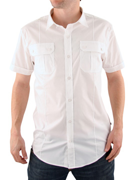 White Short Sleeve Shirt