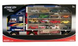 Action City Super Truck Carry Case & 18 Cars