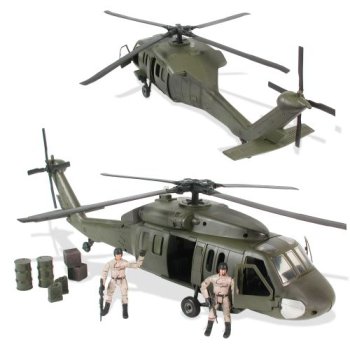 World Peacekeepers Black Hawk & 4 Figures