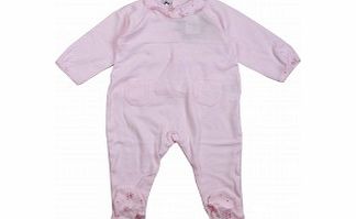 PETIT BATEAU Baby Girls Pink Baby Grow L1/B6