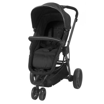 Petite Star Kurvi 3 Pushchair in Black