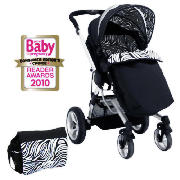 Star Kurvi Abstract Tribal Pushchair &