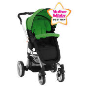 Star Kurvi Match Pushchair, Green