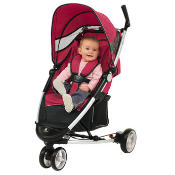 Petite Star Zia Stroller in Cranberry