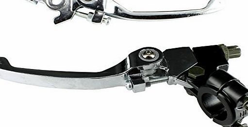 PetrolScooter Brake amp; Clutch Lever Set Hydraulic Snap Back Pit Bike