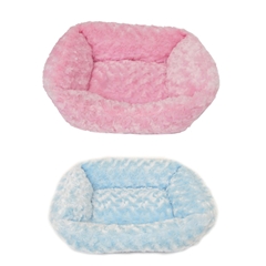 Pink Square Sofa Bed for Puppies and Small Dogs by Pets at Home