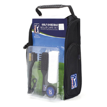 Golf Shoe Bag and Club Care Set