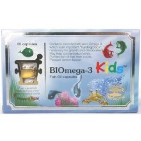 BIOmega-3 Kids (1000mg) 80 Capsules