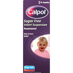 Calpol Sugar Free Infant Suspension Liquid 200ml