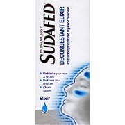 Sudafed Decongestant Elixir